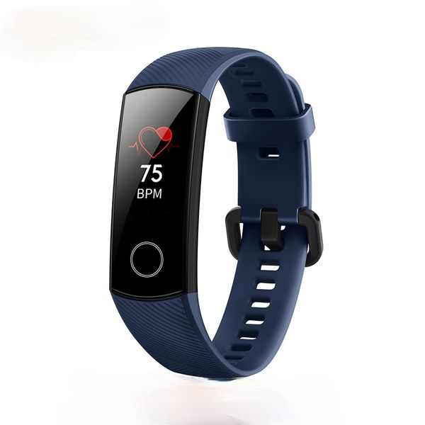 

original honor band 5 4/4e global version blood oxygen smart band heart rate monitor waterproof fitness watch bracelet