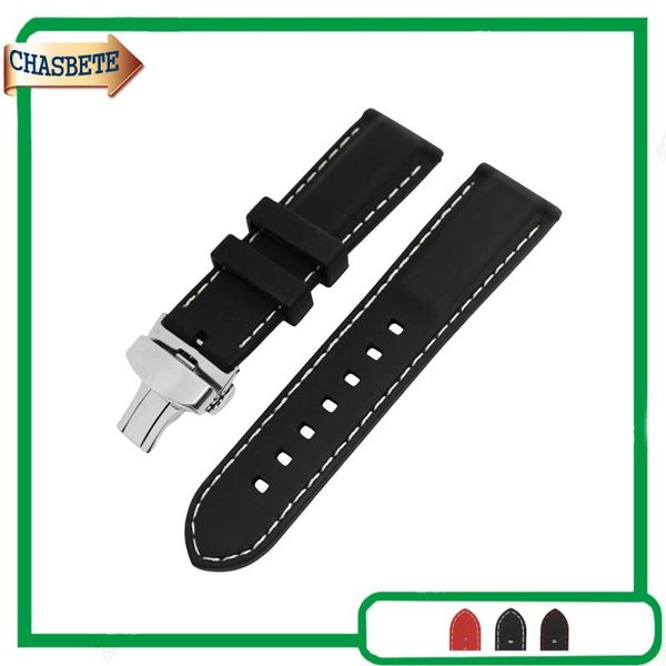 

watch bands silicone rubber band for samsung gear s3 classic / frontier 22mm men women resin loop strap belt wrist bracelet black, Black;brown