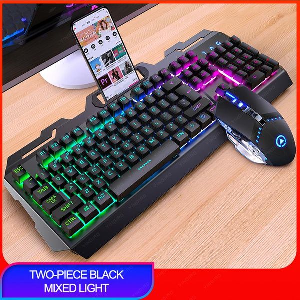 

keyboard mouse combos backlit gaming sets, 3200dpi mause and 104 keys combo, gamer kit computer accessories, for pc laptop