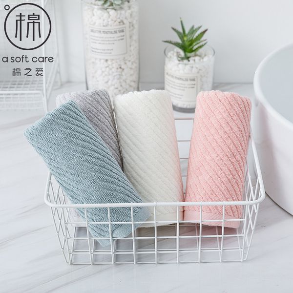 

32 strand plain towel pure cotton soft and absorbent face without hair loss m1810