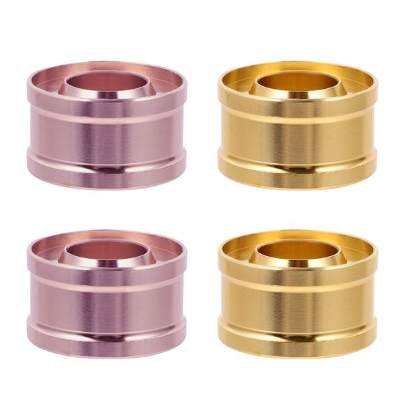 

eyebrow tools & stencils 4pcs aluminum lip mold ring crafts tool stand tube stripping