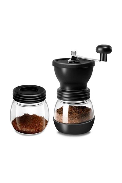 

electric coffee grinders hand manual portable grinder adjustable ceramic bean mill stainless steel kitchen mills tools high quality