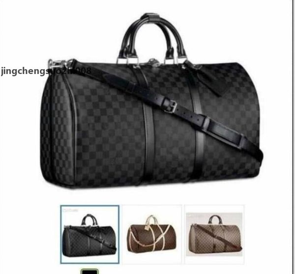 

lvlouisvitton bagyslvutton men womens travel bag duffle bag leather luggage handbags sport bags 55cm