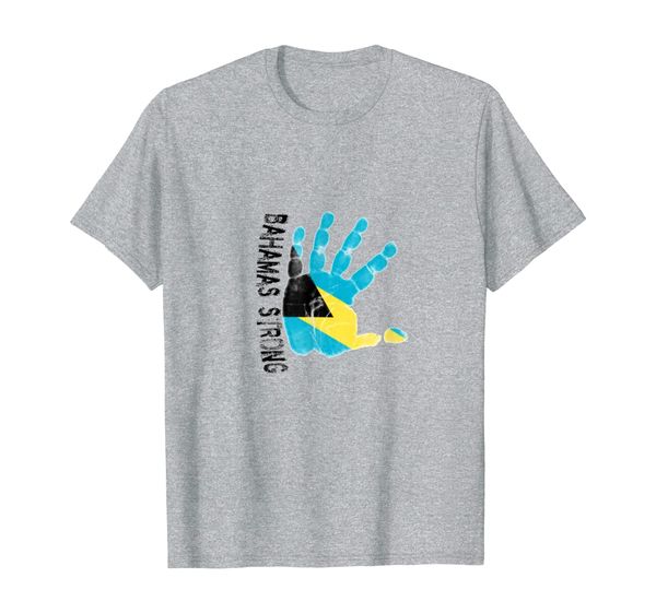 

heart for the strong bahamas t-shirt, White;black