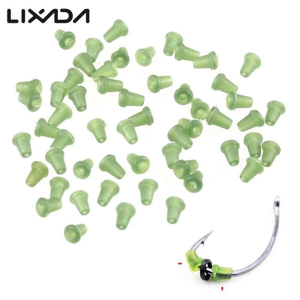 

/ 50 100 pcs fishing hook sback earring boilies ser block beads carp accessory hooks