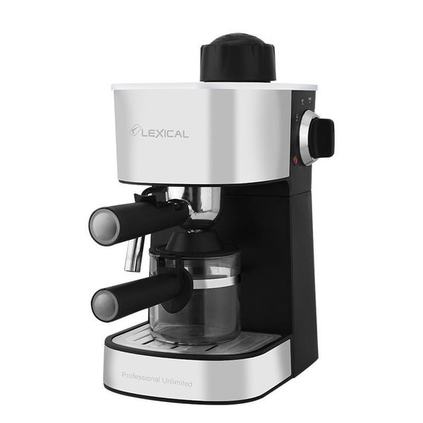 

semi-automatic steam coffee machine espresso maker powder latte milk foam home multi-functional kitchen appliances roasters
