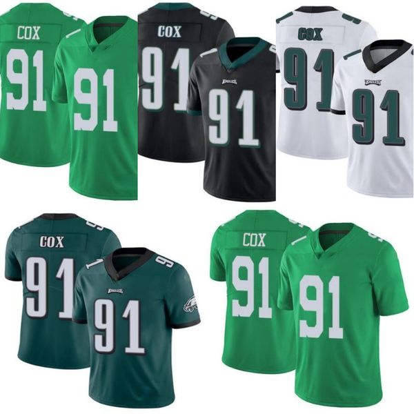 

philadelphia eagles men #91 fletcher cox women youth jersey, Black;red