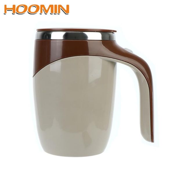 

water bottles hoomin auto stirring cup stainless steel lazy coffee mark battery powered magnetic rotating electric milk