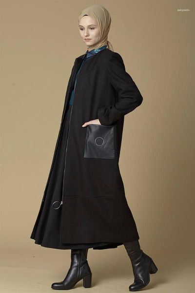 

women's trench coats armine felt coat 9 k78711, Tan;black