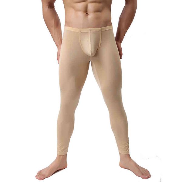 

men's thermal , underwear, slim, silk, long, s, , l, xl, novelty, Black;white