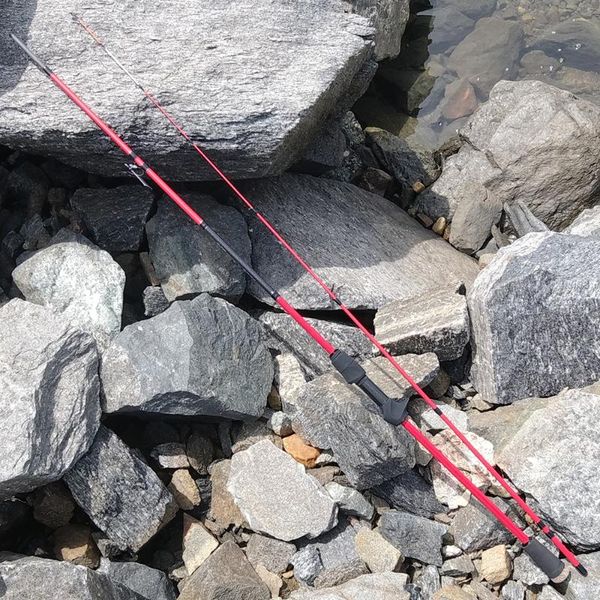 

rosewood model high carbon soft solid tip trout rod 1.98m spinning and casting fast light rock fishing boat rods