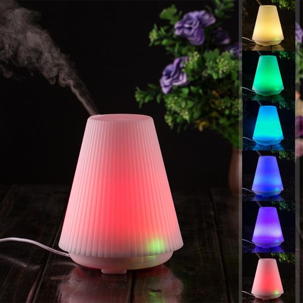 

essential oils diffusers 100ml colorful aroma diffuser household oil small deskair humidifier
