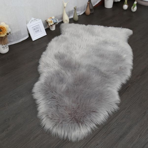 

carpets artificial wool carpet sheepskin fluffy rugs soft home chair cover rugsbedroom blanket mat for kids living room tapete