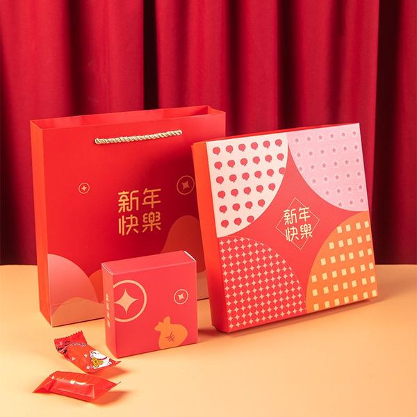 

gift wrap year box cake packaging set birthday party holiday cookies chocolate candy decoration accessories