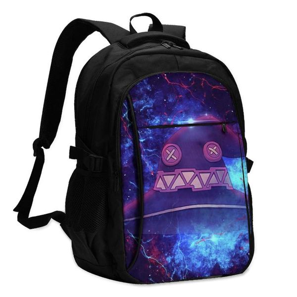 

backpack konosuba megumin backpacks charger usb business male pattern fun bags