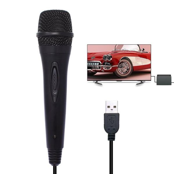

wired 3m/9.8ft gamepads use microphone high performance karaoke mic for nintend switch ps4 wii u xbox360 pc microphones