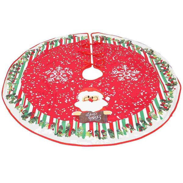 

christmas decorations 1pc tree skirt festival cloth fabric round shape apron