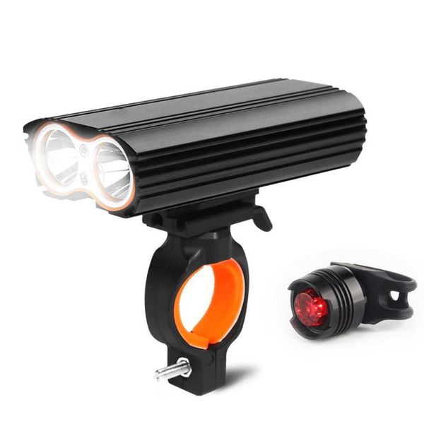

bike lights led lamp light headlight bicycle can adjust the angle. front rear cycling