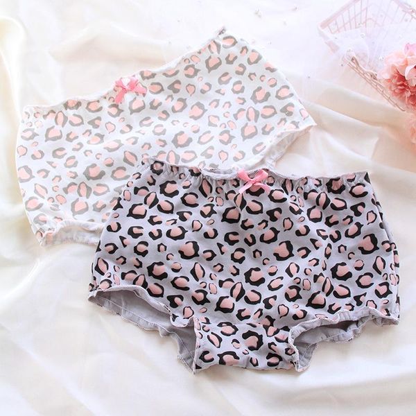 

panties leopard print girl boxers teenage bowknot underpants young briefs comfortable cotton kids underwear, Camo
