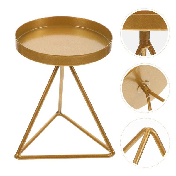 

candle holders candlestick iron art geometric holder decor pedestal