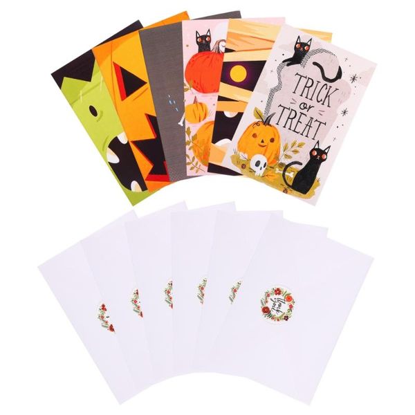 

greeting cards 12pcs message inspirational with stickers envelopes