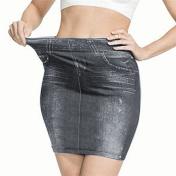 

brand woman denim skirts trendy retro washed high waist female summer black blue bodycon hip denim skirt jeans clothing