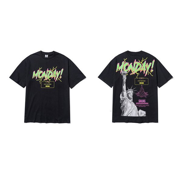 

mens summer fashion t-shirts hip hop streetwear letter printing tees cotton pullover male tees clothing, White;black