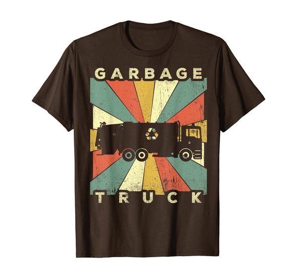 

Vintage Garbage Truck Retro Gift T-Shirt, Mainly pictures