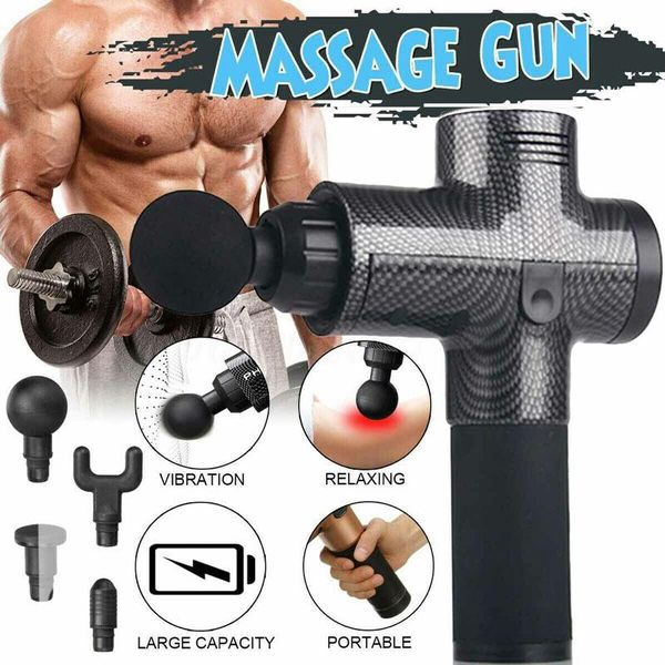 

massage gun percussion athletes massager deep tissue slimming portable fitness equipment muscle electric