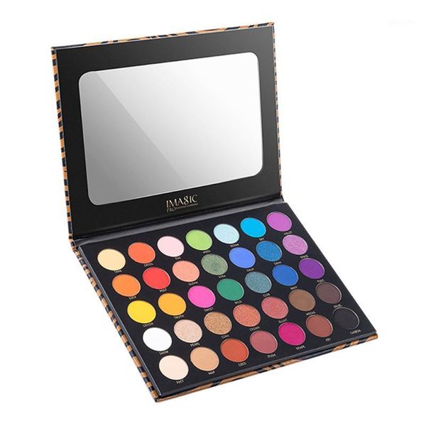 

pro matte glitter eyeshadow palette eye shadow smoky eyes pressed powder 42g1