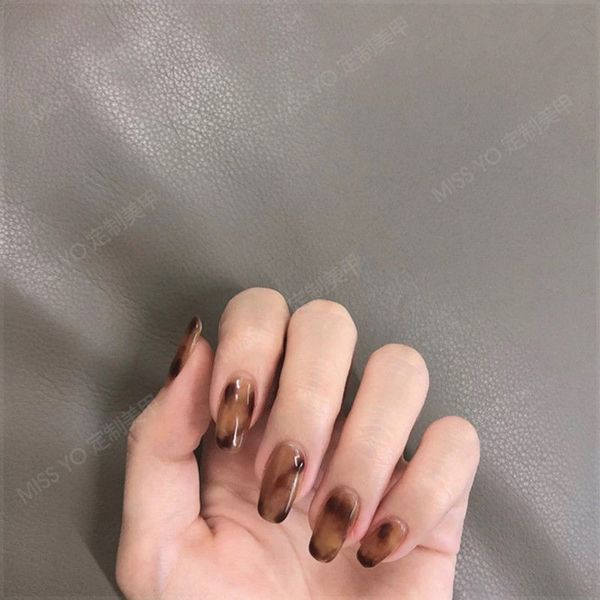 

hand wear nail patch ins wind net red french finished product, Red;gold