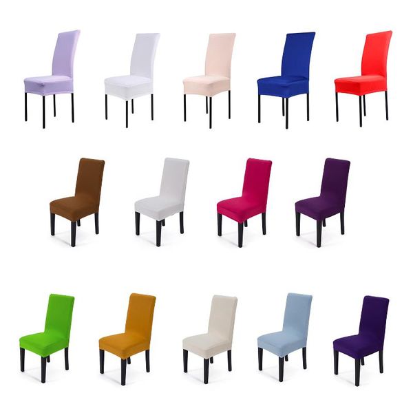 

high elastic and universal dining chair cover cream color 1pcs covers