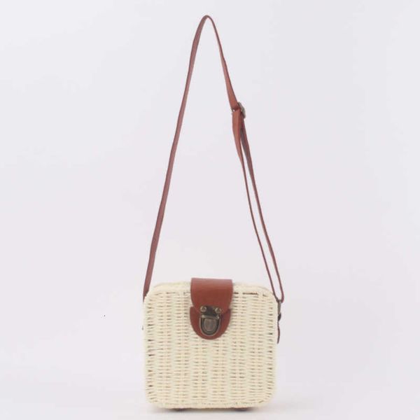 

designer luxury bag design brown straw bag trunk cute crossbody women shoulder bags handbags tote wallet purses women's leather handbag