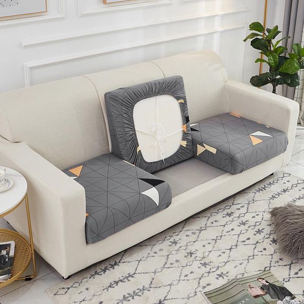 

chair covers stretch sofa seat cushion cover printed furniture protector for pets kids washable removable slipcover 1/2/3/4