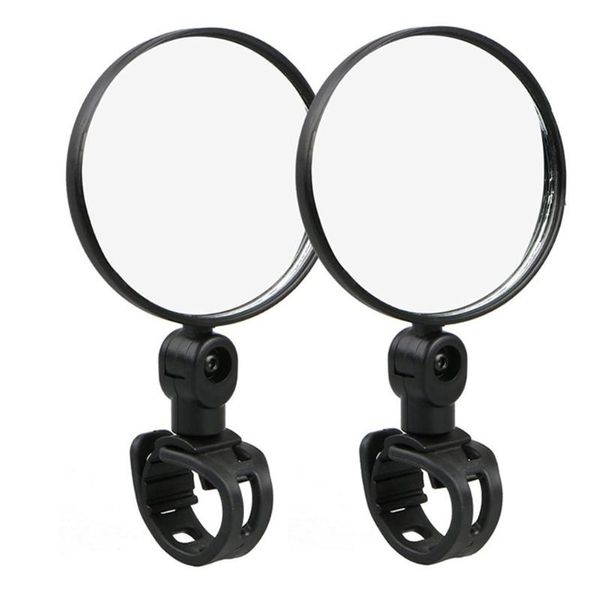 

mirrors 2pcs 360Â° rotation bicycle rear view mirror bike cycling wide range back sight reflector adjustable left right mtb