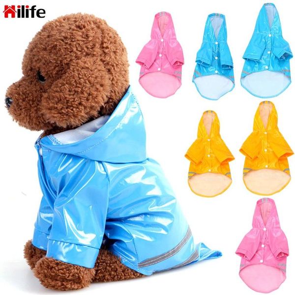 

dog apparel 3 colors pet water resistant clothes m/l hoody waterproof jackets raincoats for dogs cats outdoor puppy rain coat