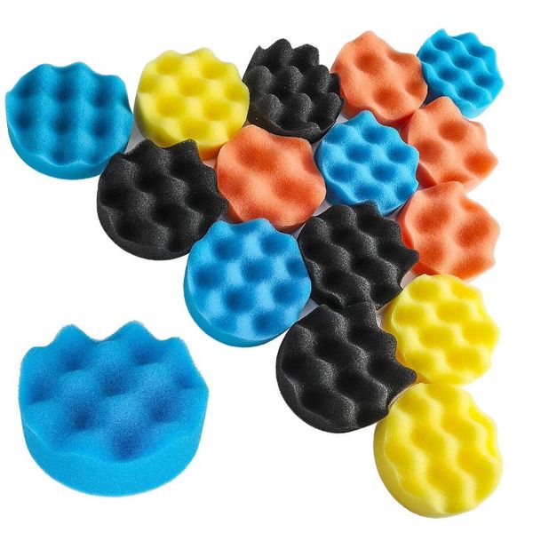 

for car polisher polishing pad polyether sponge 22pcs set 3 inch buff buffing