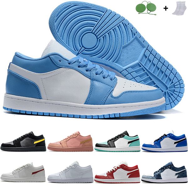 

modish jumpman 1 og basketball shoes low 1s unc mens zapatos university blue paris hyper royal black toe man trainers outdoor sports sneaker
