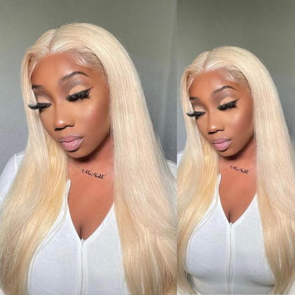 

lace wigs straight 613 frontal wig front human hair remy pre plucked for black women, Black;brown