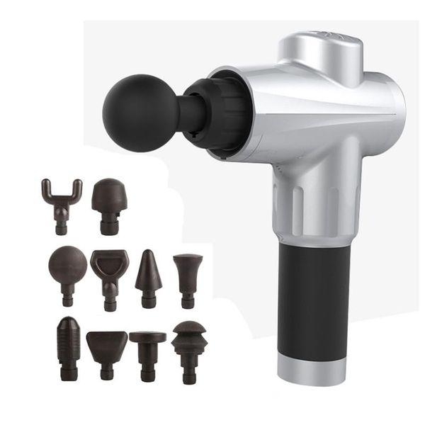 

1/4/6/7pcs replaceable percussion deep massage gun tips for jigsaw massager bit tip set body muscle ourdoor accessories