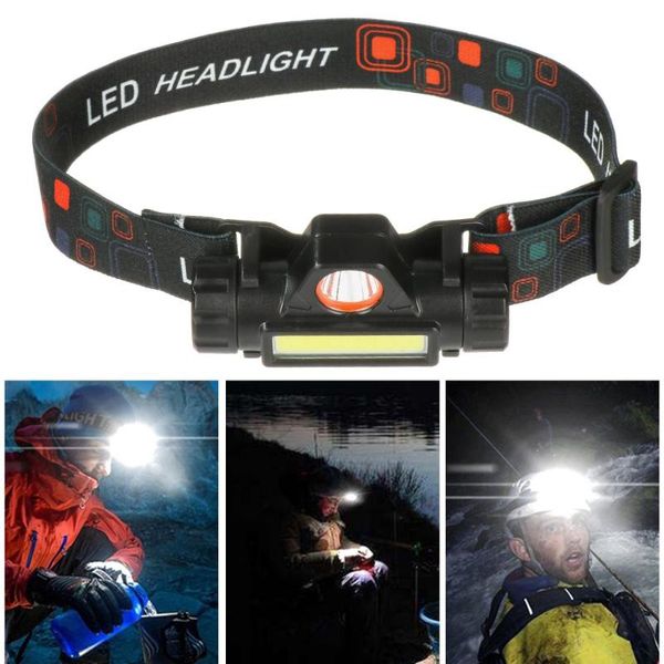

headlamps waterproof stepless dimming 2500lm usb rechargeable headlight head lamp working light headlamp