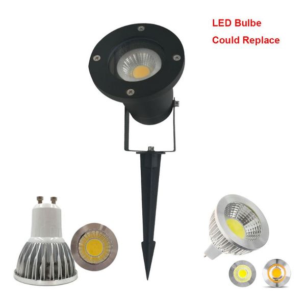 

lawn lamps ip65 outdoor led light with gu10 garden 3w 5w landscape/pathway lights aluminium lamp mr16 holder