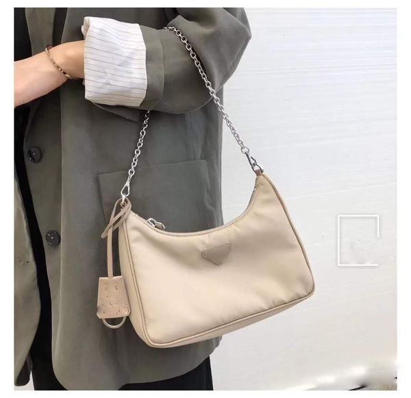 

2021 women handbags p three in one women's middle ancient crescent single shoulder messenger hand chain underarm zmm