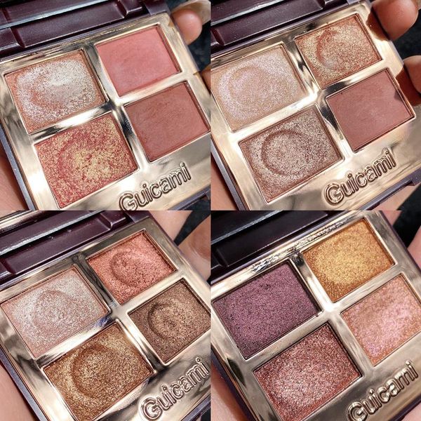 

colors shimmer matte eyeshadow palette pearlescent glitter metallic smoky pigmented pallete cosmetic makeup eye shadow