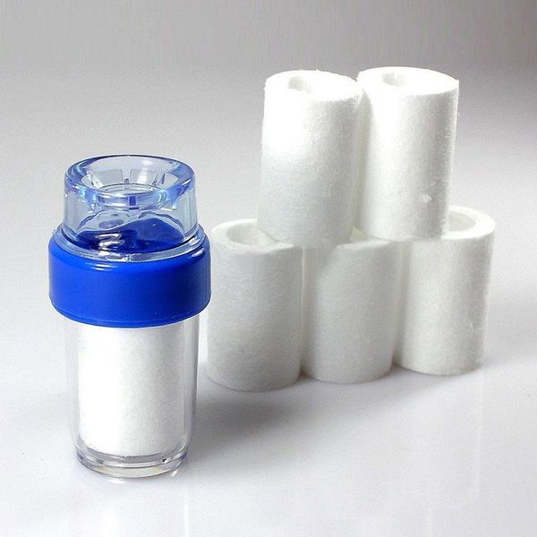 

other faucets, showers & accs plastic faucet filters bathroom kitchen tap water saving universal +5 purifier replacement useful clean activa