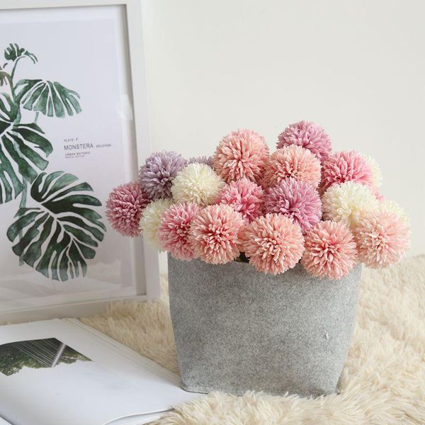 

decorative flowers & wreaths nordic modern multicolor dandelion plastic artificial plant for living room study bedroom table romantic fake f