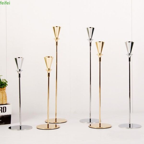 

candle holders metal luxury candlestick european wedding stand exquisite candelabra table home decor