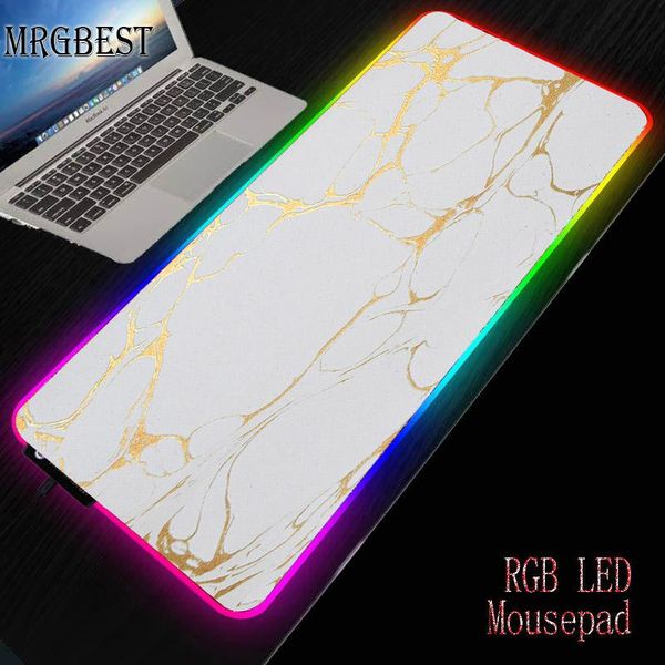 

mouse pads & wrist rests mrg fashion marble game large rgb black lockedge led usb pad lapdesk keyboard rubber non-slip mat csgo dota l