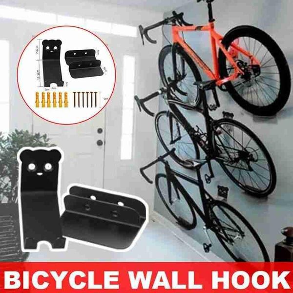 

car & truck racks bicycle rack mountain bike wall bracket carbon steel hook parking buckle hanger storage tool