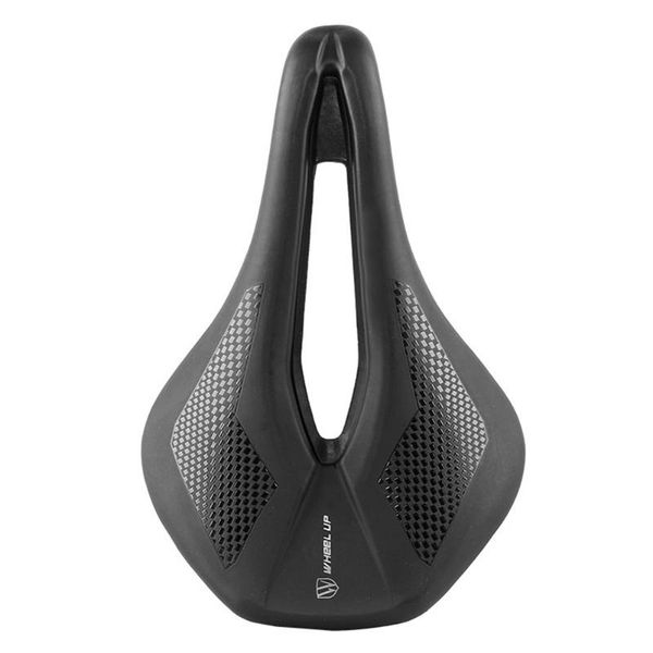 

bike saddles wheel up bicycle seat cushion breathable silicone hollow mtb pu leather comfortable road cycling saddle